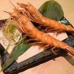 上物天然海鮮カツオ - お通し①