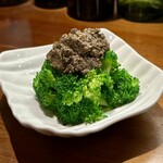 SOBA SUZU - ブロッコリー　アンチョビとオリーブ