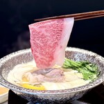 銀座 和牛 しゃぶしゃぶ 神楽 - 