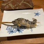 地獄温泉青風荘 - 極小の山女魚　頭から尻尾まで全ていただける