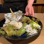 地獄温泉青風荘 - たくさんの野菜