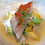 NARISAWA - 金目鯛 グリーンアスパラガス
      
      