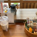 地獄温泉青風荘 - スムージーを作ってもらいました　苺の♪