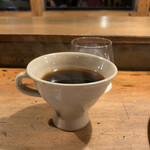 地獄温泉青風荘 - 次男サンが淹れてくれたコーヒー　美味