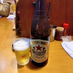 あっぱらぱー酒場 - 赤星(中瓶 600円)