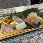 海鮮鉄板　やまおか食堂 - 刺身盛り