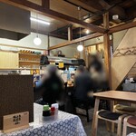 海鮮鉄板　やまおか食堂 - 店内