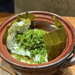 傳 - 花山椒とシラスのご飯