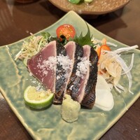土佐料理 祢保希 銀座店 - 鰹の塩たたき