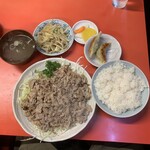 百亀楼 - 朝鮮焼ライス　1,050円