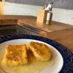 地獄温泉青風荘 - 胡桃　玄米パンをチョイス　とても美味しい