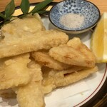 海鮮料理と酒 いくひさ - 京都産　筍の天ぷら◎
