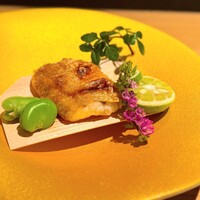 のど黒の塩焼き