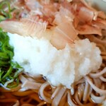 熟成かつ 天膳 - おろしそば大盛りアップ