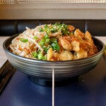 熟成かつ 天膳 - 純けいかつ丼大盛り