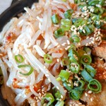 熟成かつ 天膳 - 純けいかつ丼大盛りアップ