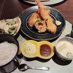 あんばい - ミックスフライ。