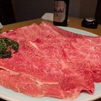 すき焼き 牛しゃぶ 松重 - 