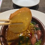 ぴるぜん - ズブズブになったところを引き上げてあんぐり。そりゃあーた、旨しざんす！　#ズブズブは一般的な表現技巧ではありません