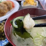 味処さくま - 味噌汁の具