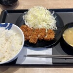 松屋 - 料理写真:チキンかつ定食770円