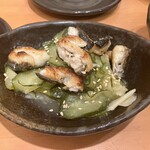 うな串 焼鳥 う福 - 【うざく】ウナギがこんな感じで、へぇー。