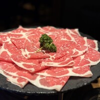 馬桜 銀座通り店 - しゃぶしゃぶ2人前。