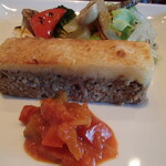 レストランやまぐち - 挽肉とポテトのオーブン焼き