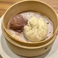 中国菜厨 エスサワダ 新丸ビル店 - 蒸し点心二種盛り合わせ 