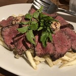 ビストロ ヒロ - 牛ハラミのステーキフリット