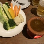 ビストロ ヒロ - ヒロ特製バーニャカウダ