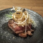 鉄板焼じろう - 厚切り牛タンと自家製ネギ塩