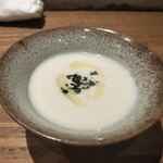 鉄板焼じろう - 今市蕪のポタージュ