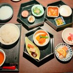 四万温泉 積善館 - 朝食