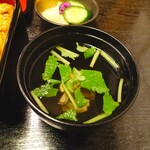 いづもや - 限定１０食うな重　肝吸い