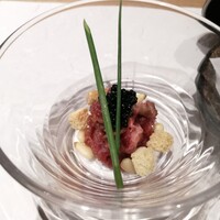 神戸牛 しゃぶしゃぶ おもき 離れ 銀座店 - 神戸牛タルタル✨