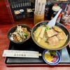 あさひ - 特みそ＋ミニ豚丼1700円。
