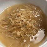 中国料理マスキ - 筍とフカヒレのアップ