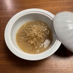 中国料理マスキ - 筍とフカヒレをパイタンスープで