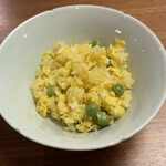 中国料理マスキ - ウスイマメの炒飯のアップ