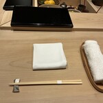 すし 良月 - カウンターセット