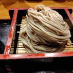 萩の茶屋 - そば（ミニ地鶏親子丼セット）