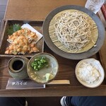 夢乃蕎麦 - 鬼おろしかき揚げそば