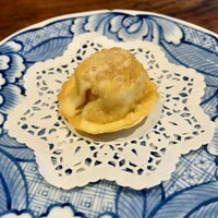 開化亭 - ホタテとウニ揚げ餃子