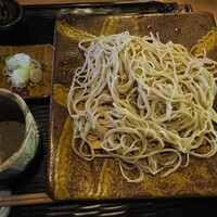 九つ井 本店 - かき揚げ　ざる蕎麦