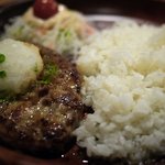 びっくりドンキー - おろしそバーグ