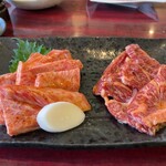 焼肉苑 - 上ロース、上ハラミ
