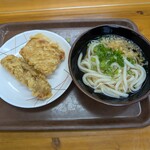 讃岐うどん 上原屋本店 - こんにゃくの天ぷら、高野豆腐の天ぷら
