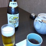 瀬戸内味覚処 芸州 本店 - キリン一番搾り瓶ビール