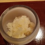 エンメエッセ - ⑥レモンと白ブドウのシャーベット